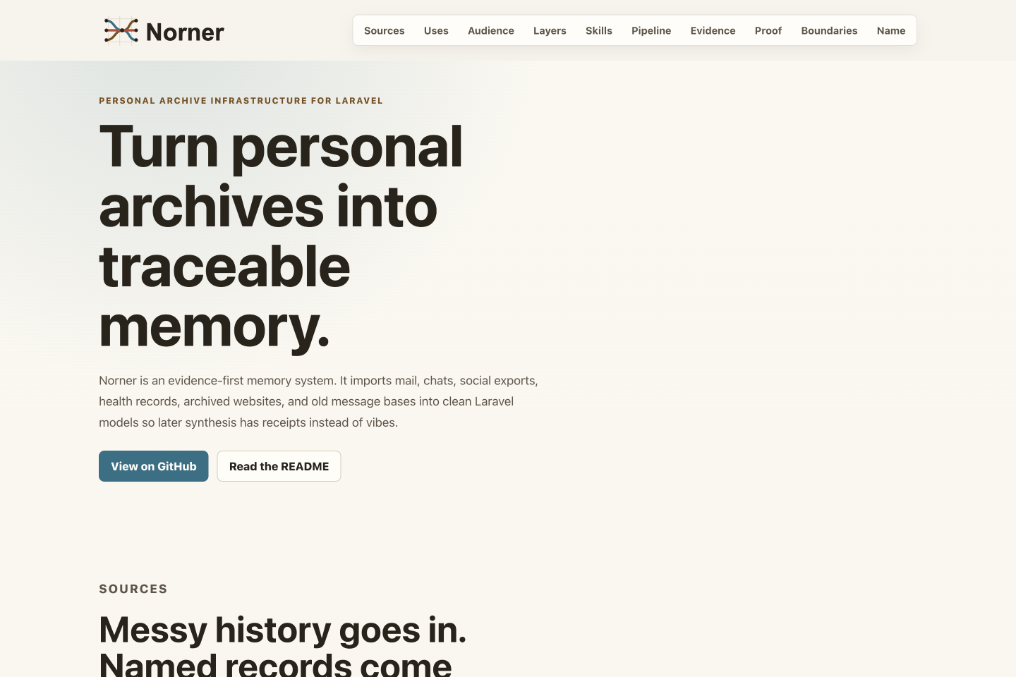 Screenshot of Norner